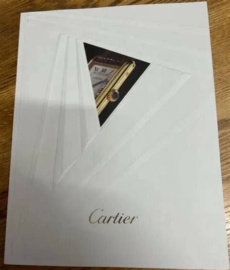 cartier watch catalogue